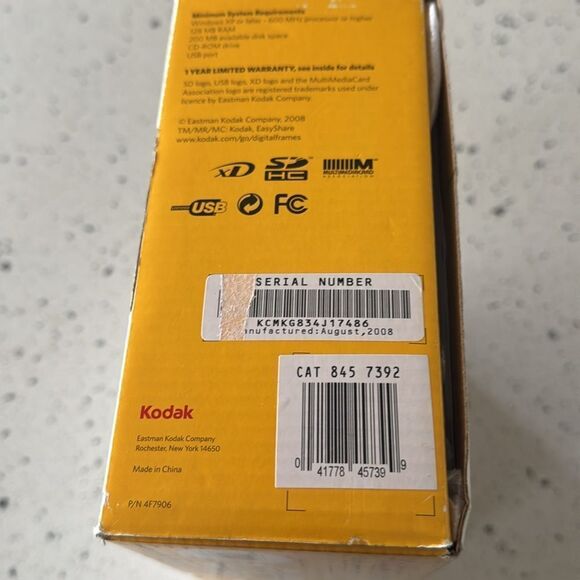 Kodak EasyShare P720 Digital Frame 7” with Home Decor Kit NOB - Picture 6 of 8